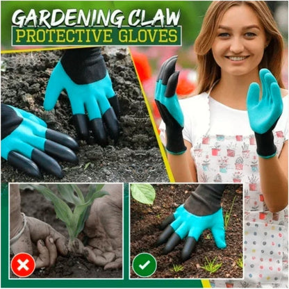 🔥2024 HOT SALE 30% DE DESCUENTO-Llévate 1 par de Guantes protectores de garras de jardinería