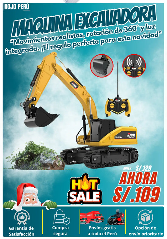 Maquina Excavadora Premium