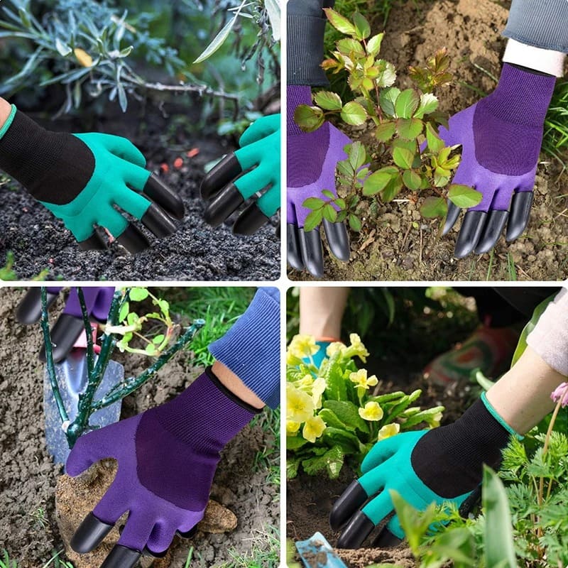 🔥2024 HOT SALE 30% DE DESCUENTO-Llévate 1 par de Guantes protectores de garras de jardinería